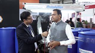 Demonstrating bulk filling solutions with Robotics and Koldpack: Tushar Patel, Director, KB Associates